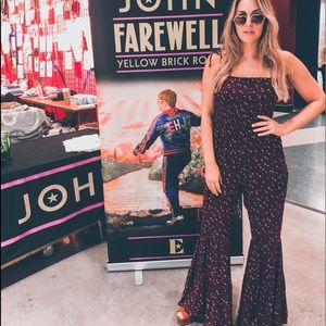 Storia Other - Tiny floral flare jumpsuit Storia Other - Tiny floral flare jumpsuit
